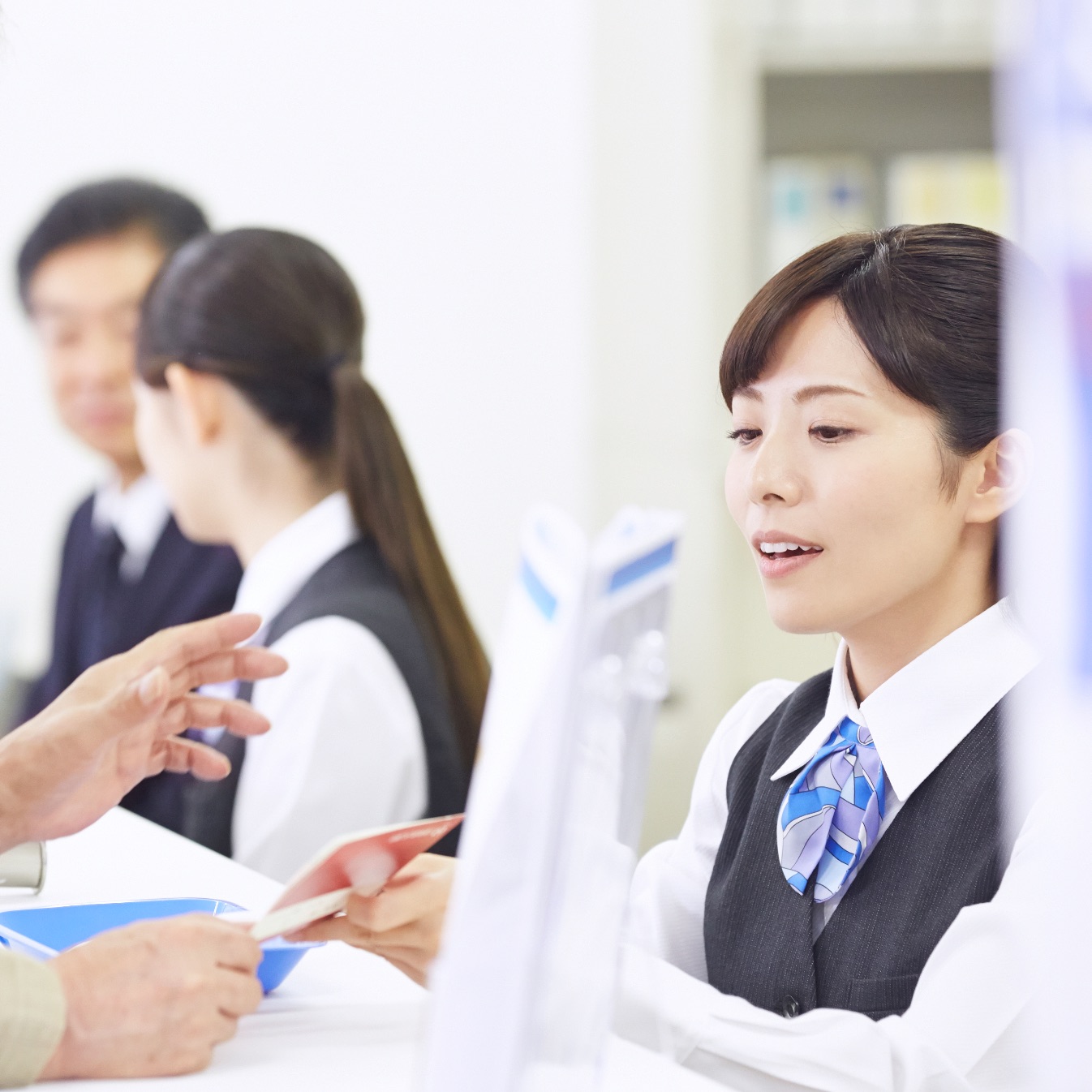 銀行・行政 カウンター